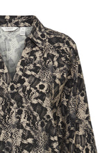 Load image into Gallery viewer, B Young Snake Print Raglan Blouse
