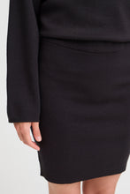 Load image into Gallery viewer, B Young Otari Knitted Black Skirt
