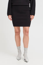 Load image into Gallery viewer, B Young Otari Knitted Black Skirt
