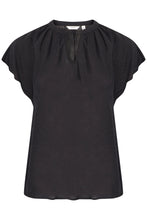 Load image into Gallery viewer, B Young Hailey Tie Neck Top - 2 Colours
