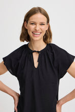 Load image into Gallery viewer, B Young Hailey Tie Neck Top - 2 Colours
