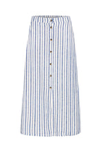 Load image into Gallery viewer, B Young Linen Mix Striped Waistcoat
