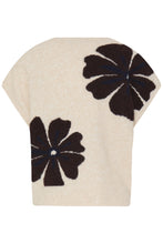 Load image into Gallery viewer, B Young Fig Flower V Neck Knitted Tank
