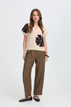 Load image into Gallery viewer, B Young Fig Flower V Neck Knitted Tank
