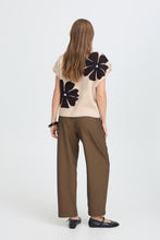 Load image into Gallery viewer, B Young Fig Flower V Neck Knitted Tank
