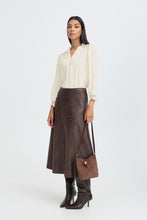 Load image into Gallery viewer, B Young Dimian Faux Leather Skirt
