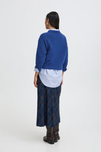 Load image into Gallery viewer, B Young Omea Blue Crew Neck Jumper
