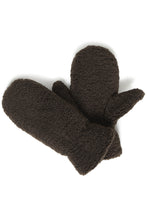 Load image into Gallery viewer, B Young Textured Brown Mittens
