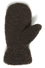 Load image into Gallery viewer, B Young Textured Brown Mittens
