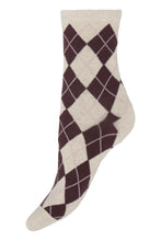 Load image into Gallery viewer, B Young Valora Argyle Socks - 3 Colours

