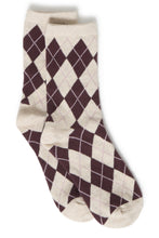 Load image into Gallery viewer, B Young Valora Argyle Socks - 3 Colours

