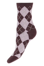 Load image into Gallery viewer, B Young Valora Argyle Socks - 3 Colours
