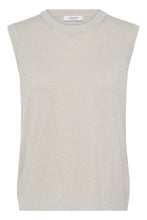 Load image into Gallery viewer, B Young Metallic knit tank top
