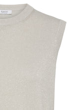 Load image into Gallery viewer, B Young Metallic knit tank top
