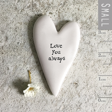 Load image into Gallery viewer, East of India Tiny Heart Tokens - 6 Variants
