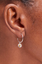 Load image into Gallery viewer, Estella Bartlett Wild Flower Hoop Earrings
