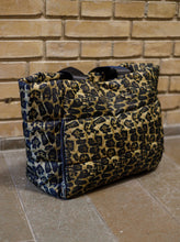 Load image into Gallery viewer, Black Colour DK Nicky Quilted Shopper Bag
