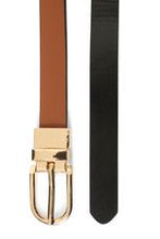 Load image into Gallery viewer, B Young Wessy Reversible Belt - Black / Tan
