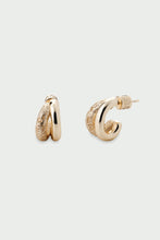 Load image into Gallery viewer, Tutti Mirage Earrings Small - Silver &amp; Gold

