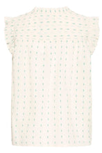 Load image into Gallery viewer, ICHI Dotse Sleeveless Blouse

