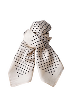 Load image into Gallery viewer, Black Colour DK Polka Neckerchief

