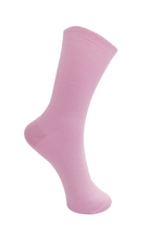 Load image into Gallery viewer, Black Colour DK Plain Glitter Socks - 4 Colours
