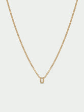 Load image into Gallery viewer, Tutti Small Alphabet Necklace - Gold
