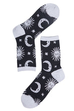 Load image into Gallery viewer, Sock Talk Celestial Bamboo Glitter Socks - 3 Colours
