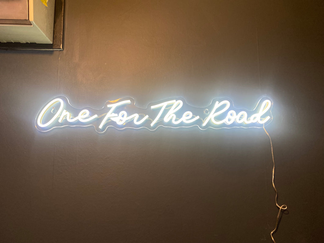 Neon LED Light - One For The Road