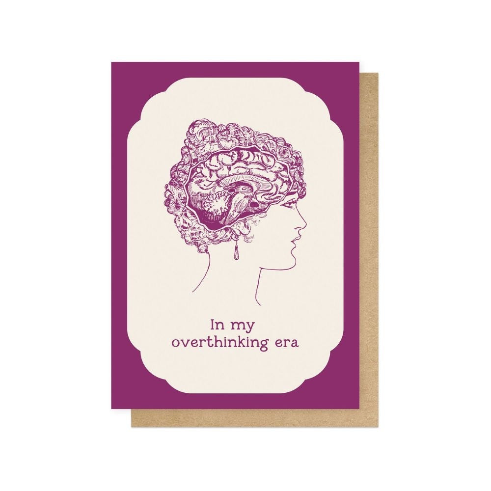 In My Overthinking Era - Greeting Card