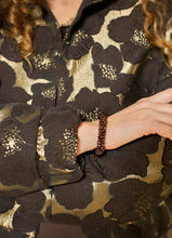 Load image into Gallery viewer, Black Colour DK Nanna 2-in-1 Bracelet / Hair Elastic
