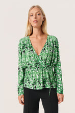 Load image into Gallery viewer, Soaked in Luxury Ina Wrap Blouse
