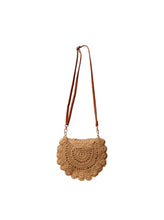 Load image into Gallery viewer, Black Colour DK Crochet Mini Bag
