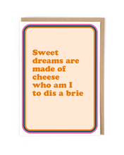 Load image into Gallery viewer, Dis A Brie Greeting Card
