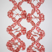 Load image into Gallery viewer, Kathmandu Bunch Garland - Off White/ Red
