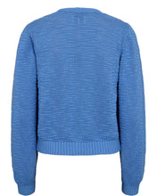 Load image into Gallery viewer, NÜMPH Mirna Cropped Cardigan - Regatta Blue
