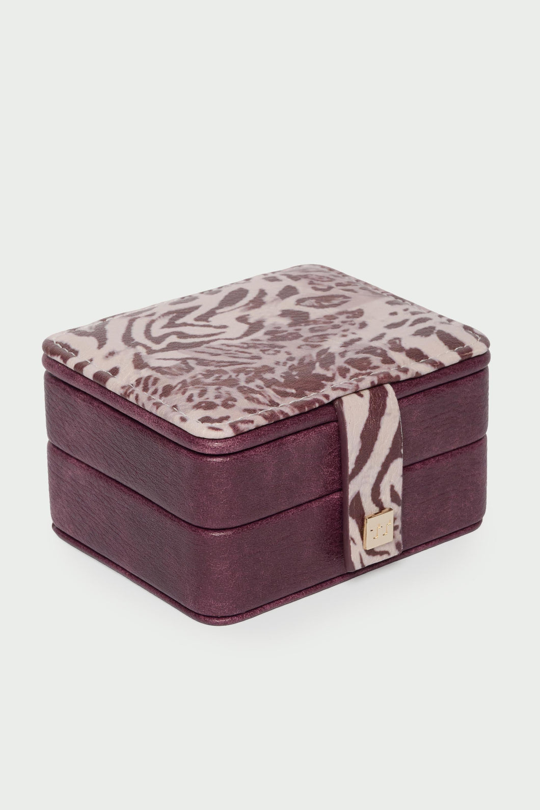 Tutti Urban Small Jewellery Box - Cherry Leopard