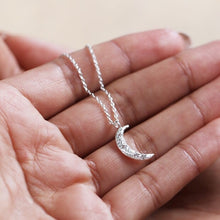 Load image into Gallery viewer, Lisa Angel Crescent Moon Necklace - Gold / Silver
