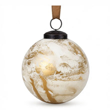 Load image into Gallery viewer, Mouth-Blown Glass Baubles - 2 colours

