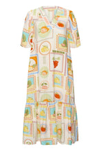 Load image into Gallery viewer, Culture Orange Fruit Dress

