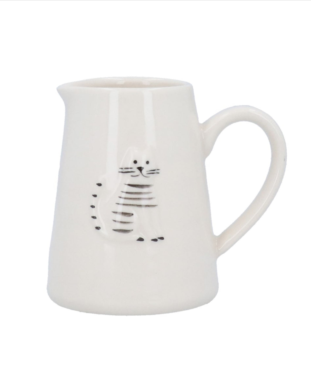 Gisela Graham Cat Stoneware Mini Jug