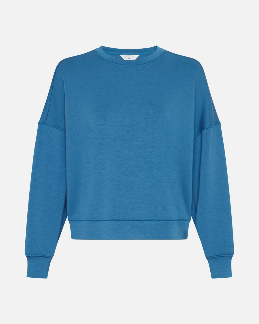 Moss Copenhagen Ima Sweatshirt - Vibrant Blue