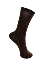 Load image into Gallery viewer, Black Colour DK Lurex Socks - 4 colours available
