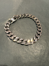 Load image into Gallery viewer, Tribal Steel Men’s Solid Curb Bracelet
