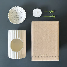 Load image into Gallery viewer, East of India Scallop Wax Melt Burner - 2 Designs
