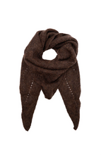 Load image into Gallery viewer, Black Colour DK Mini Knitted Scarf - 8 Colours
