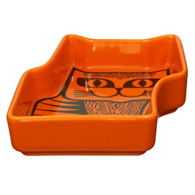 Load image into Gallery viewer, Hornsea Cat Trinket Dish - Orange

