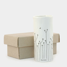 Load image into Gallery viewer, East of India Porcelain Vase - Glorious / Handpicked
