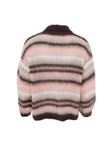 Load image into Gallery viewer, Black Colour Dk Alana Striped Cardigan
