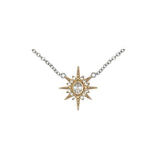 Load image into Gallery viewer, Amelia Scott North Star Mix Metal Necklace
